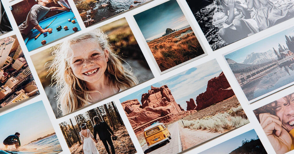 Exemples de tirages photo imprimés par AStudio