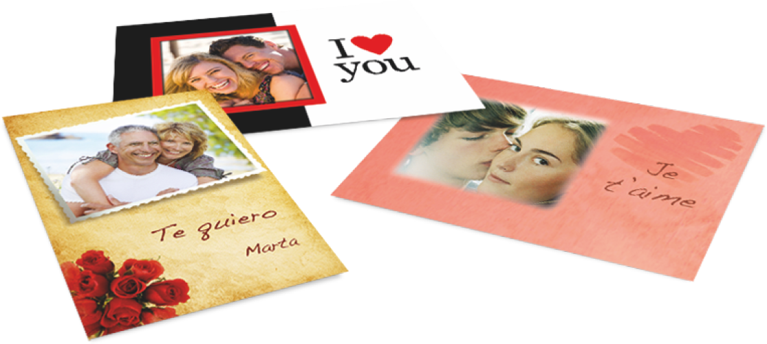 Cartes photo et collages personnalisés