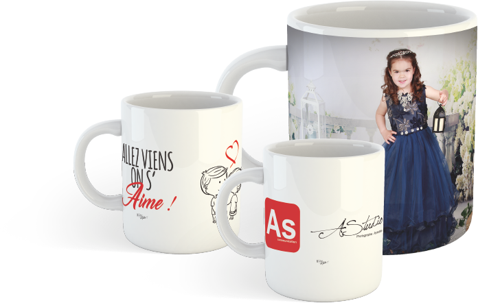 Mugs personnalisés AStudio